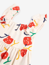 Smiling all over ruffle dress