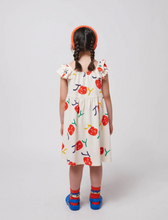 Smiling all over ruffle dress