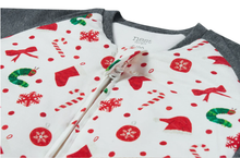 Bamboo Jersey Footed Sleep Bag 2.5 TOG - Eric Carle Candy Cane Lane