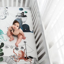 Underwater Love Crib Sheet