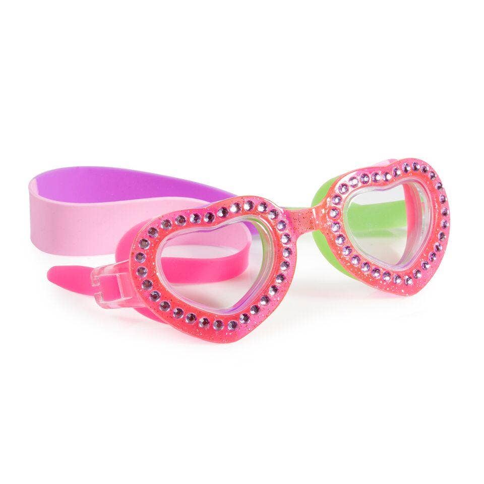Je T’aime Swim Googles (pink and purple)