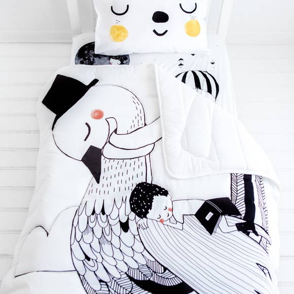 Swan Toddler Comforter