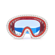 Bling2o Shark Attack Swim Mask (white/blue)