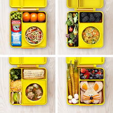 OmieBox Bento Lunch Box With Insulated Thermos For Kids (SHIP TO US ONLY)
