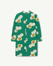Green Jersey Bug Kids Dress