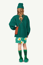 Green Jersey Bug Kids Dress