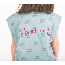 Wave Boxy tank top