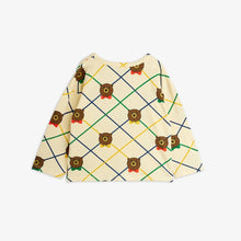 Bear check long sleeve T-shirt