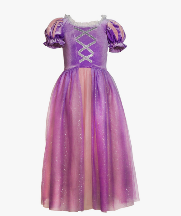 the Tower Princess Purple Costume Dress