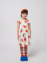 Smiling all over ruffle dress