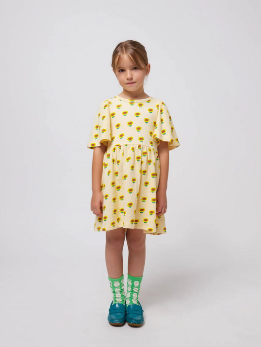 Sunflower all over dress