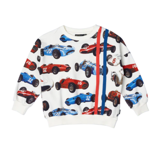 VINTAGE RACING CARS SWEATSHIRT