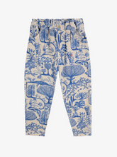 Wonderland all over micro corduroy paperbag pants