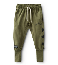 side star light pants - OLIVE