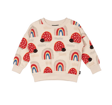 LOVE BUG RAINBOW SWEATSHIRT