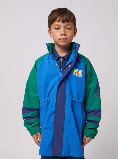 Wavy Bobo Choses color block raincoat