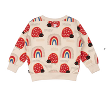 LOVE BUG RAINBOW SWEATSHIRT