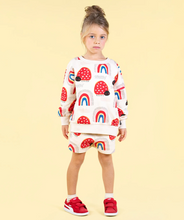 LOVE BUG RAINBOW SWEATSHIRT