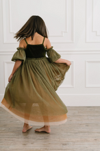 Everly Dress in Juniper Wood Ombre | Special Occasion