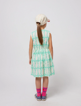 Lucky Fish all over sleeveless dress