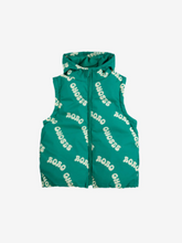 Wavy BC all over light padded anorak Green