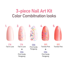 Puttisu 3-color Nail Art Kit