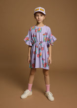 Romantic Dress VIOLET PARROTS