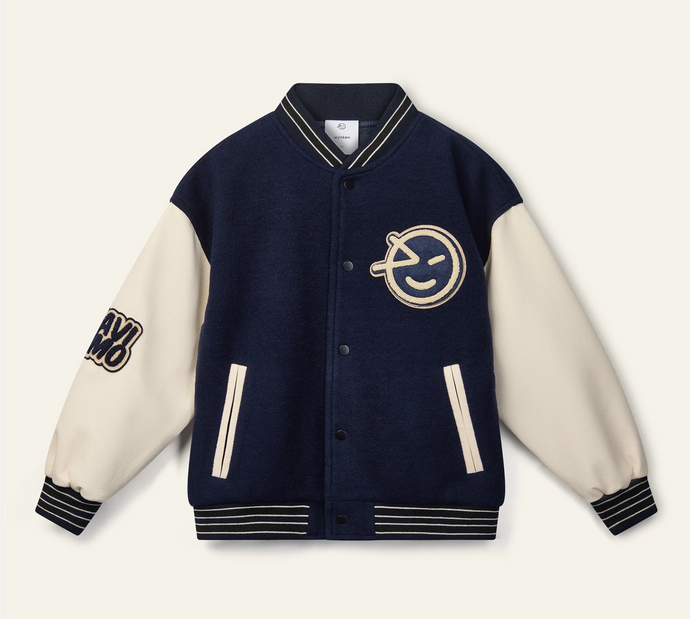 Mako Bomber - Navy / Cream
