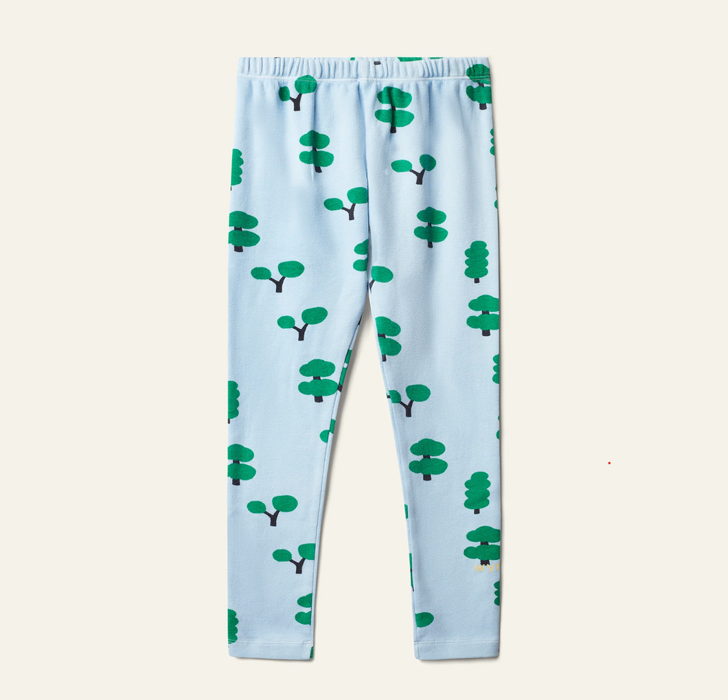 Wynken Lento Leggings - Bird Blue
