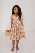 Puff Dress in Pumpkin Bouquet