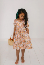 Puff Dress in Pumpkin Bouquet