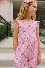 Ruffle Romper in Horse Shoe