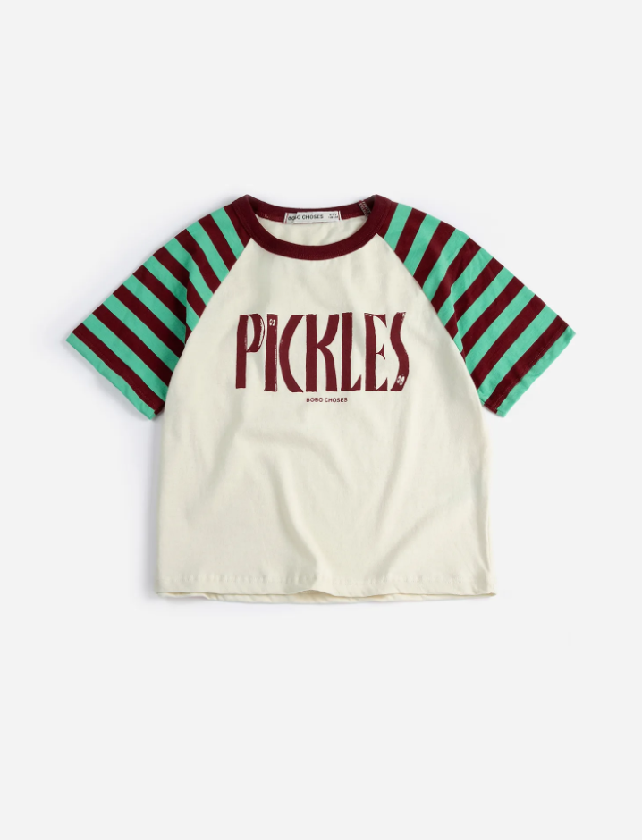 Spicy Pickles raglan T‑shirt