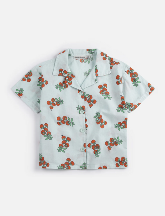 Juicy Tomatoes all over woven shirt