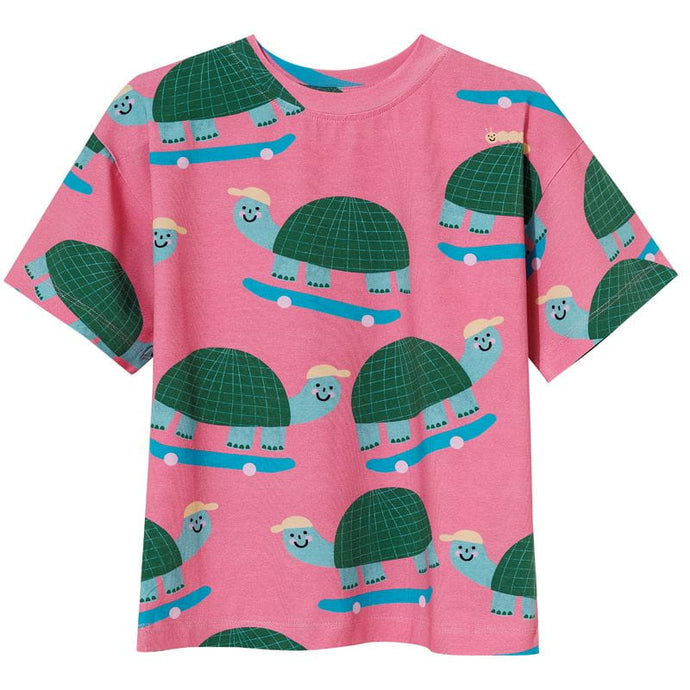 T-Shirt PINK TURTLES
