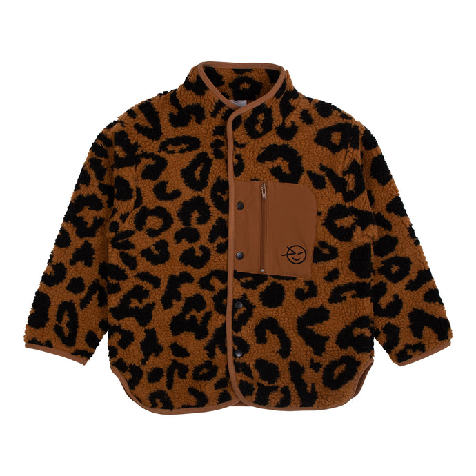 Pata Jacket - Tan Leopard