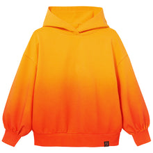 Orange Ombre Oversized hoodie