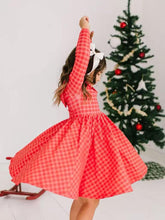 Rubina Dress in Red Picnic Plaid