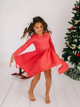 Rubina Dress in Red Picnic Plaid