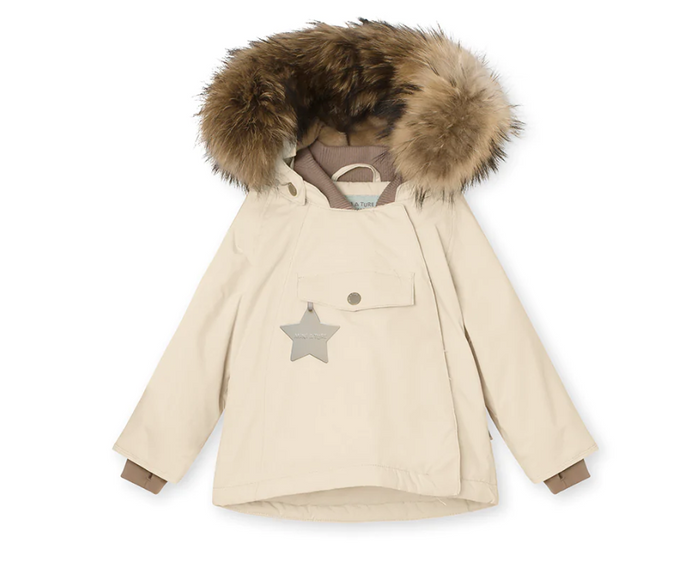 Wang winter jacket fur - Angora Cream