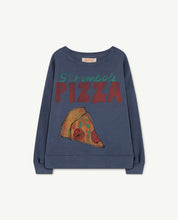 Navy Pizza Big Bear Sweatshirt
