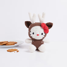 Hello Kitty Reindeer Amigurumi